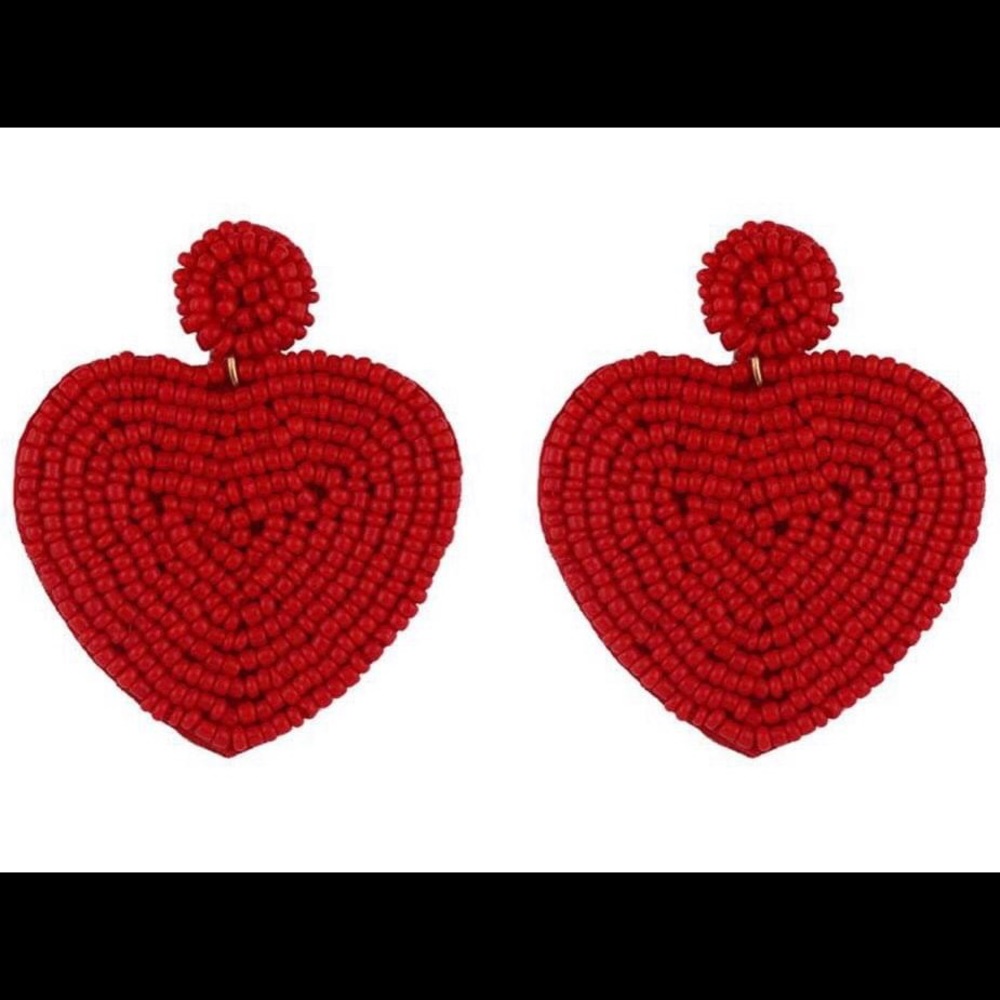 ❤️ NEW Earrings red heart